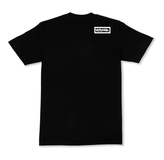 Black Heavyweight New York School of Hard Knocks Banner Tee