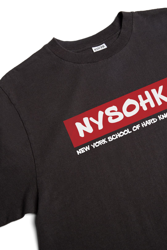 Black Boxed NYSOHK Graffiti Tee