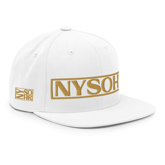NYSOHK Boxed Gold Logo Snapback