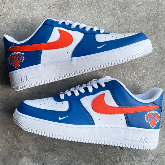Customized Knicks Air Force 1