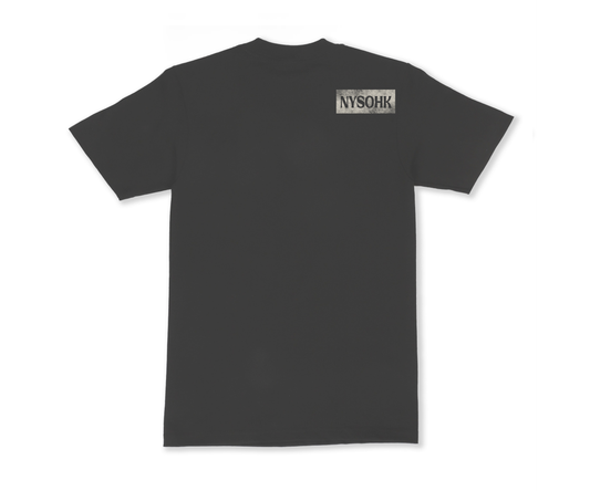 Charcoal Cased NYSOHK Logo T-Shirt
