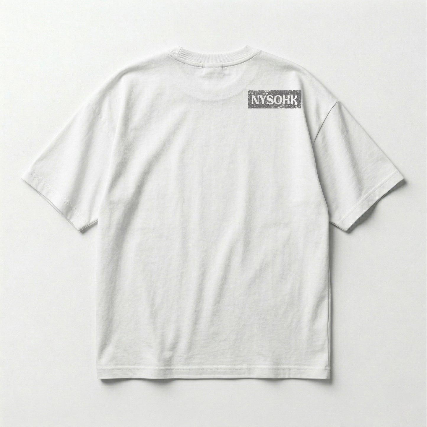 Black Distressed Cased NYSOHK Logo Tee