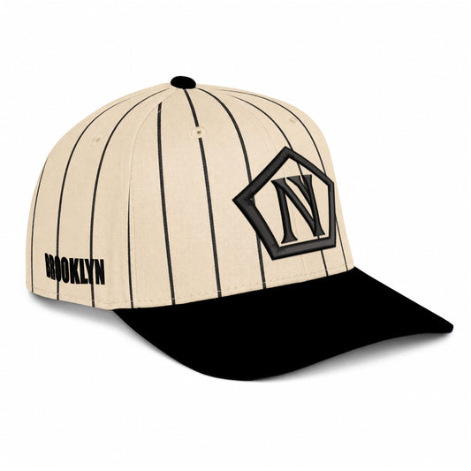 5 Points 5 Panel Snapback (Classic Pinstripe)