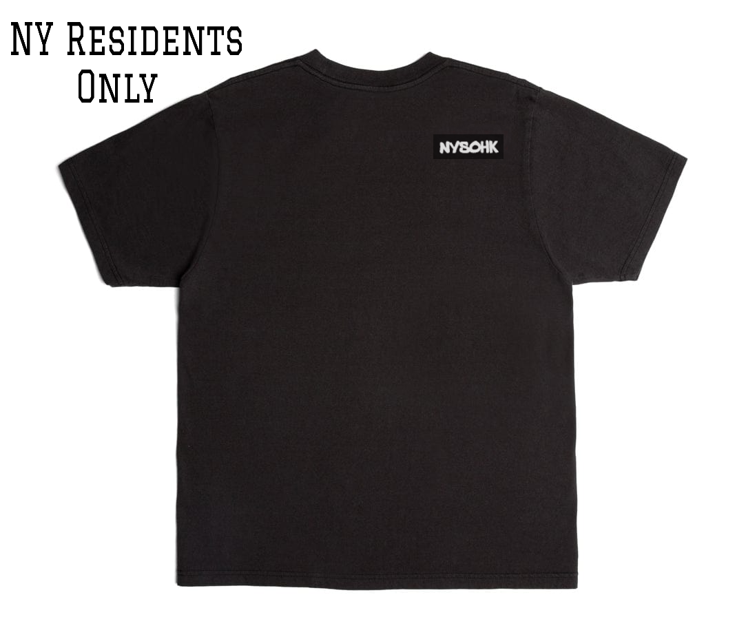 Heavyweight NYSOHK Black Tee
