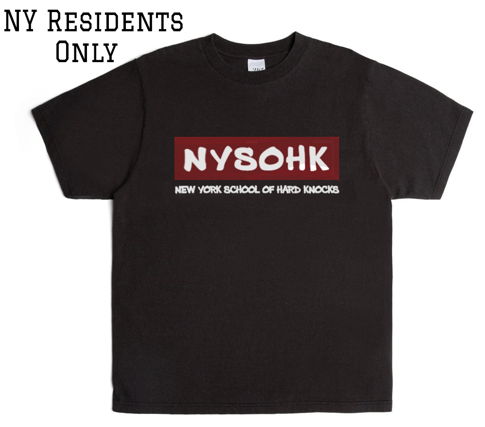 Black Boxed NYSOHK Graffiti Tee