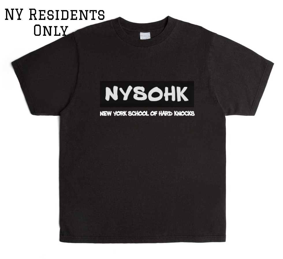 Heavyweight NYSOHK Black Tee