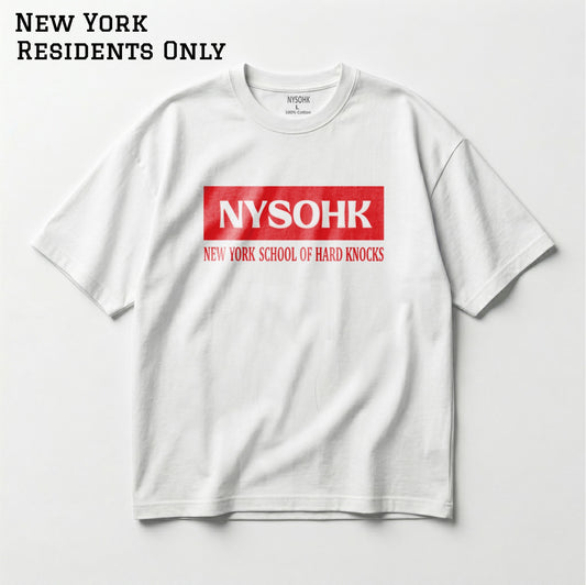 Classic Cotton Red NYSOHK Cased Logo