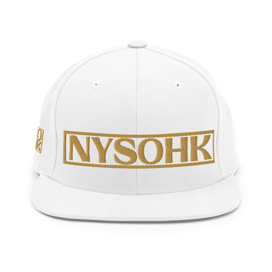 NYSOHK Boxed Gold Logo Snapback