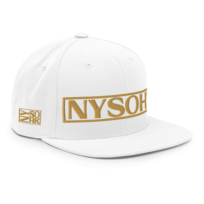 NYSOHK Boxed Gold Logo Snapback