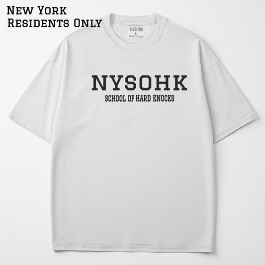 NYSOHK Varsity 100% Cotton T- Shirt