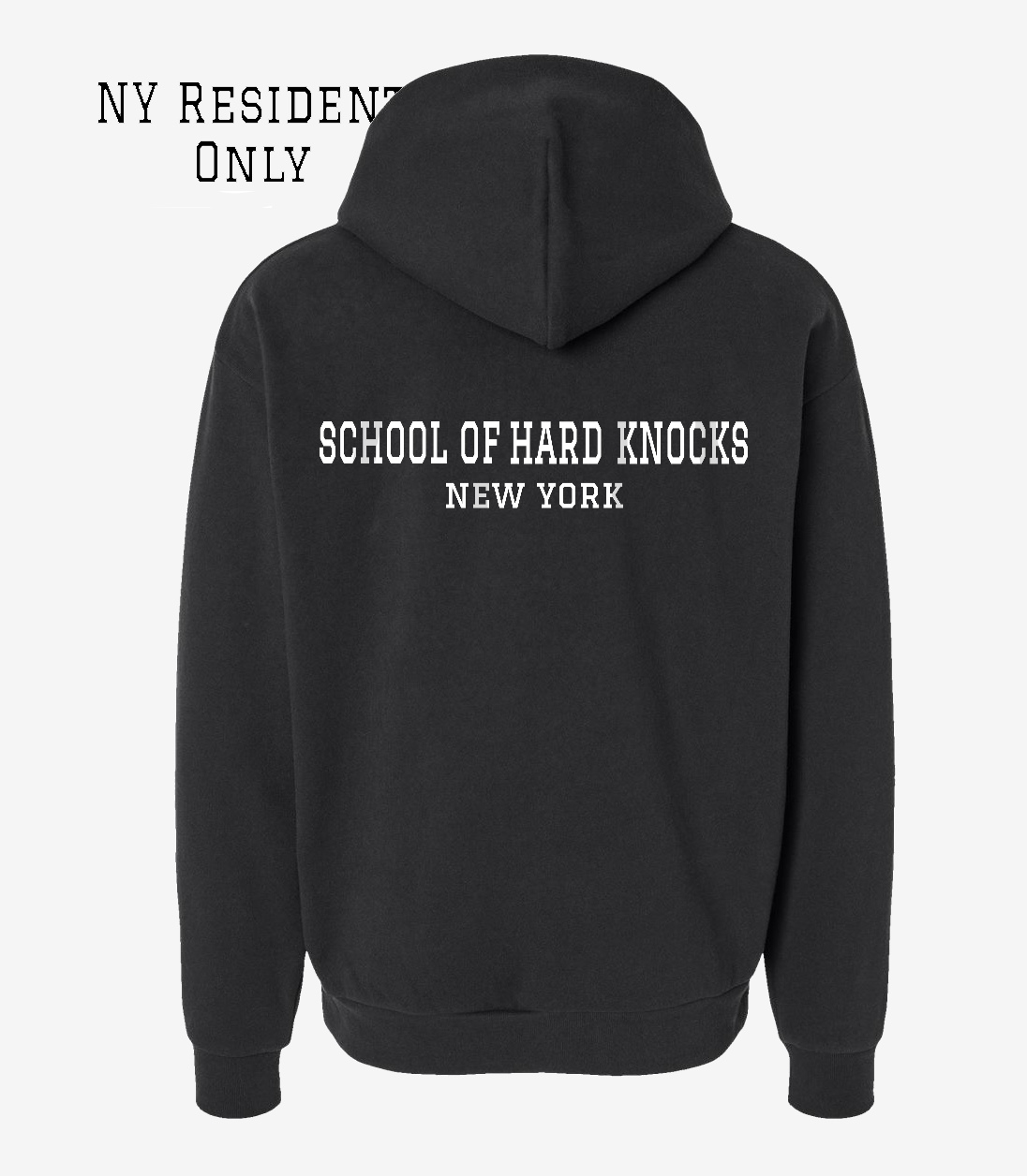 Heavyweight NYSOHK Black Hoodie