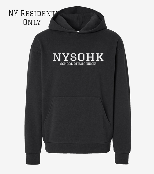 Heavyweight NYSOHK Black Hoodie