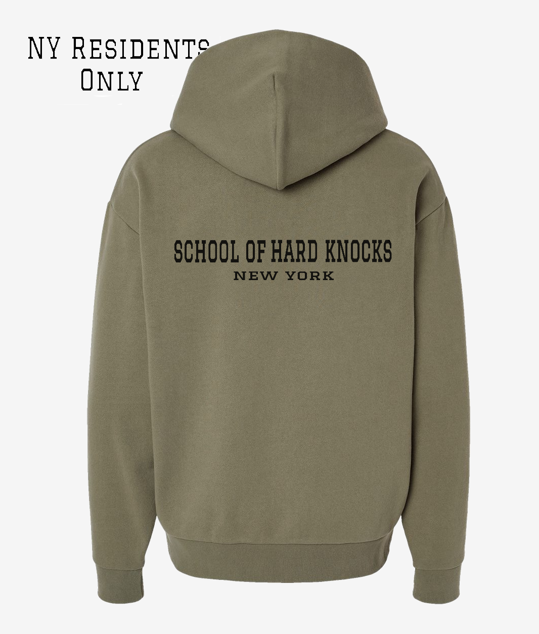 NYSOHK Olive Winter Essential Hoodie