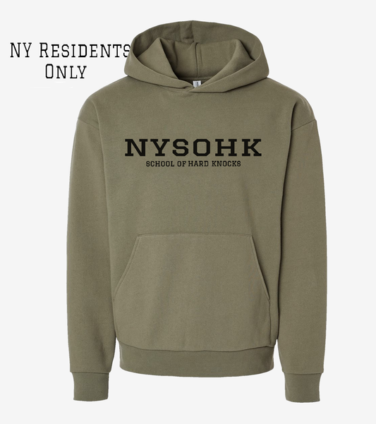 NYSOHK Olive Winter Essential Hoodie